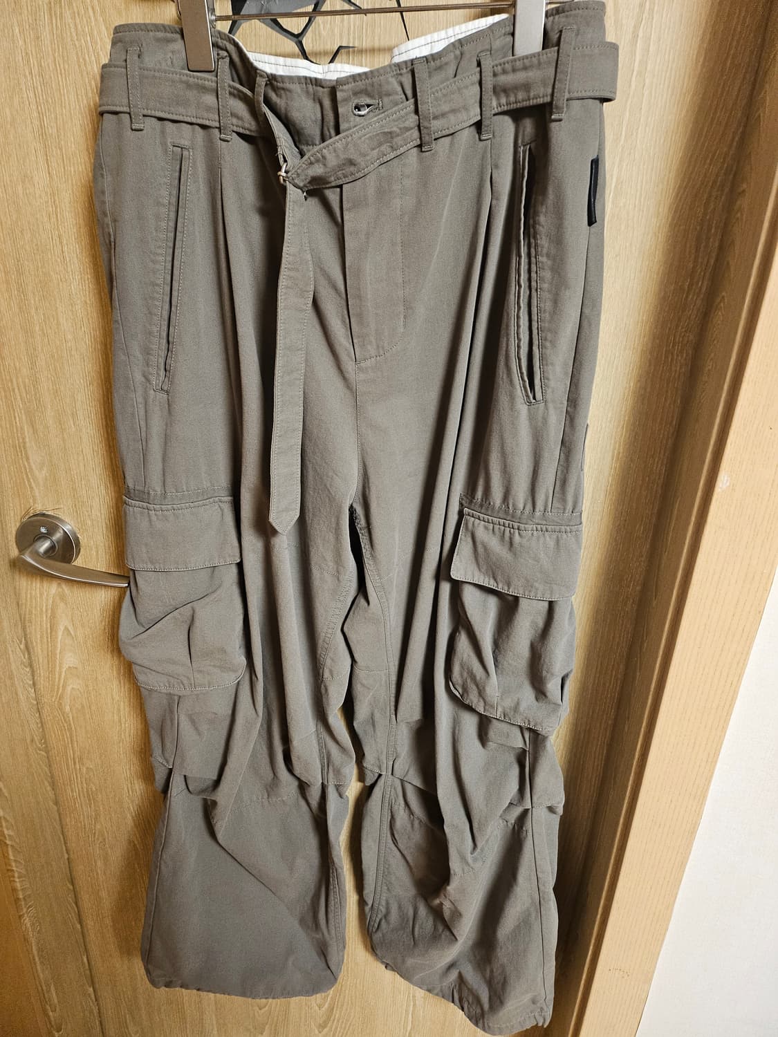 폴리테루 벨티드카고 올리브그레이4 상품이미지1