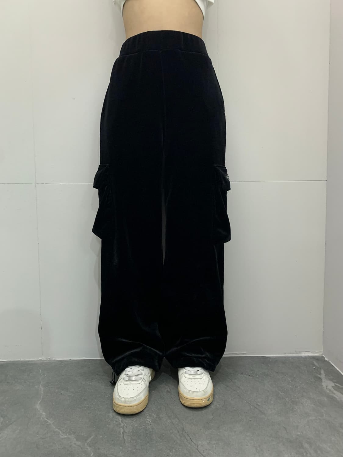 벨벳 카고팬츠 상품이미지1