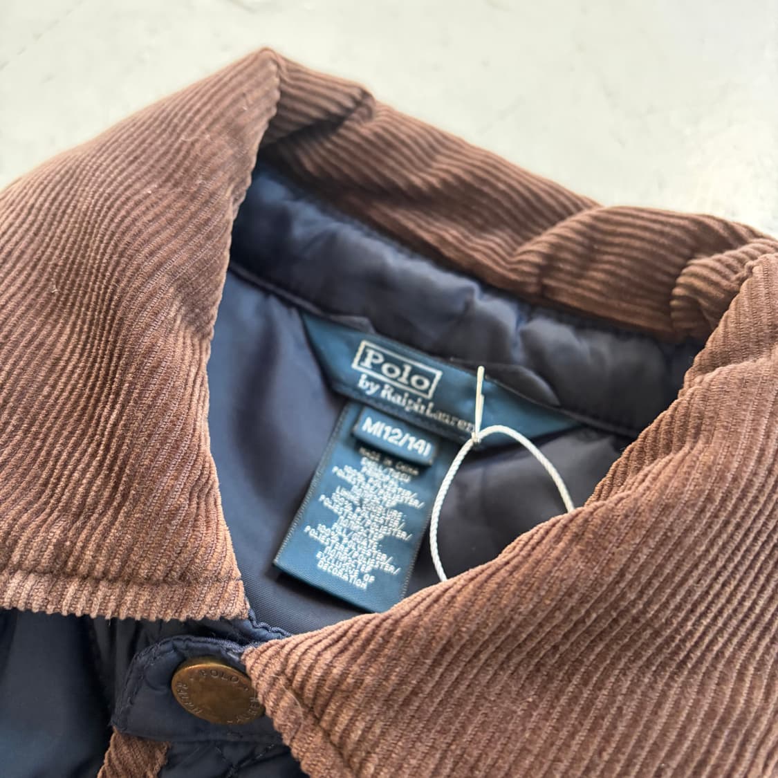 폴로 랄프로렌 빈티지 퀄팅 자켓 M 상품이미지6