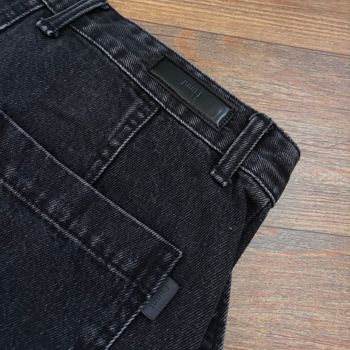 준지 카펜터 흑청 콘데님 청바지 44 루즈핏 29 상품이미지8