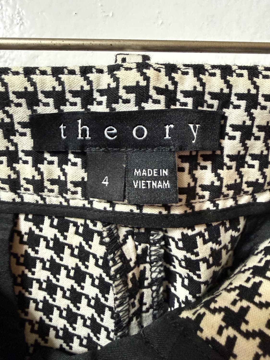 띠어리 하운드투스 체크 바지 상품이미지3