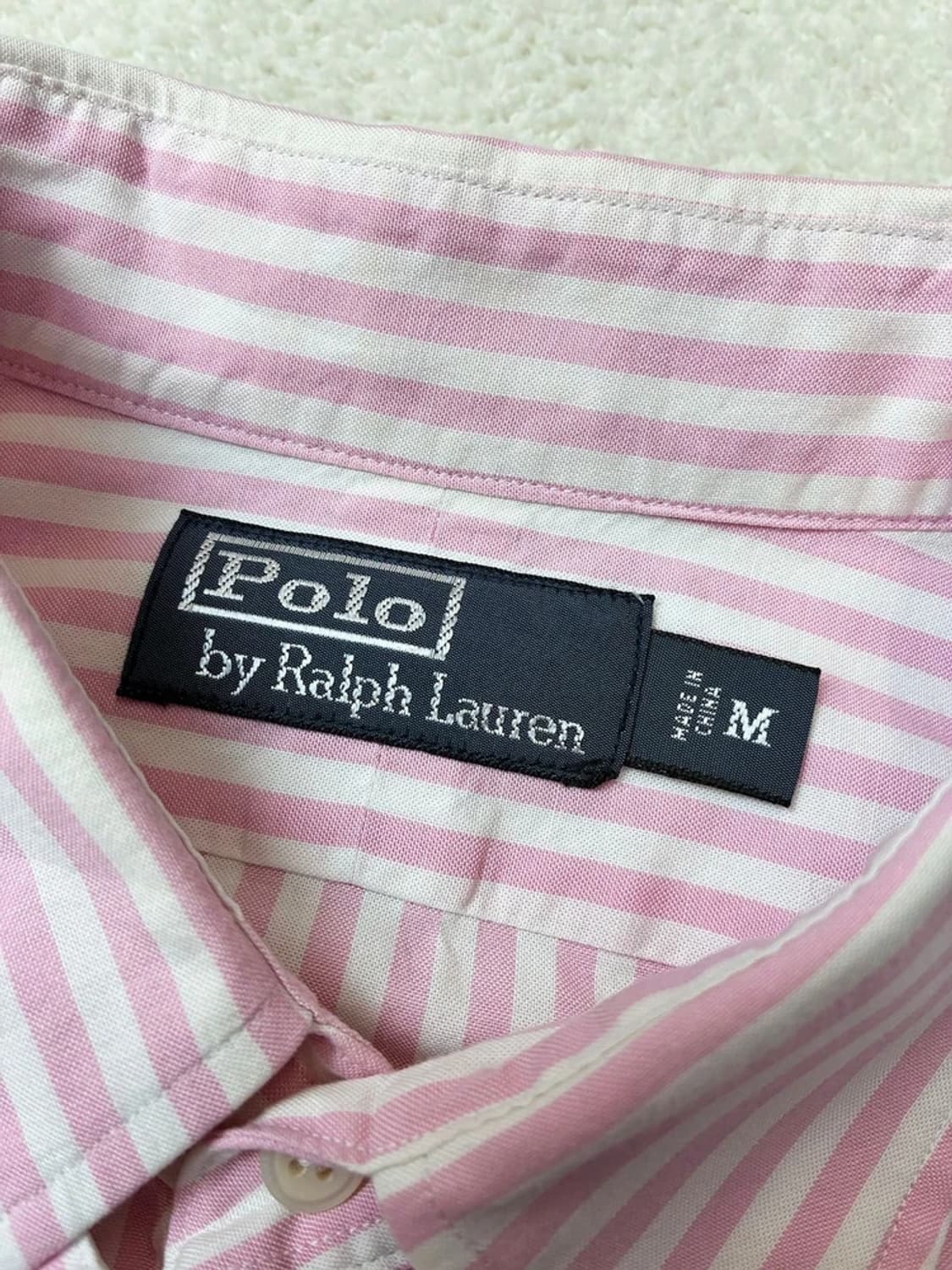 폴로 랄프로렌 00's 테니스 옥스포드 스트라이프 셔츠 PN5823    상품이미지7