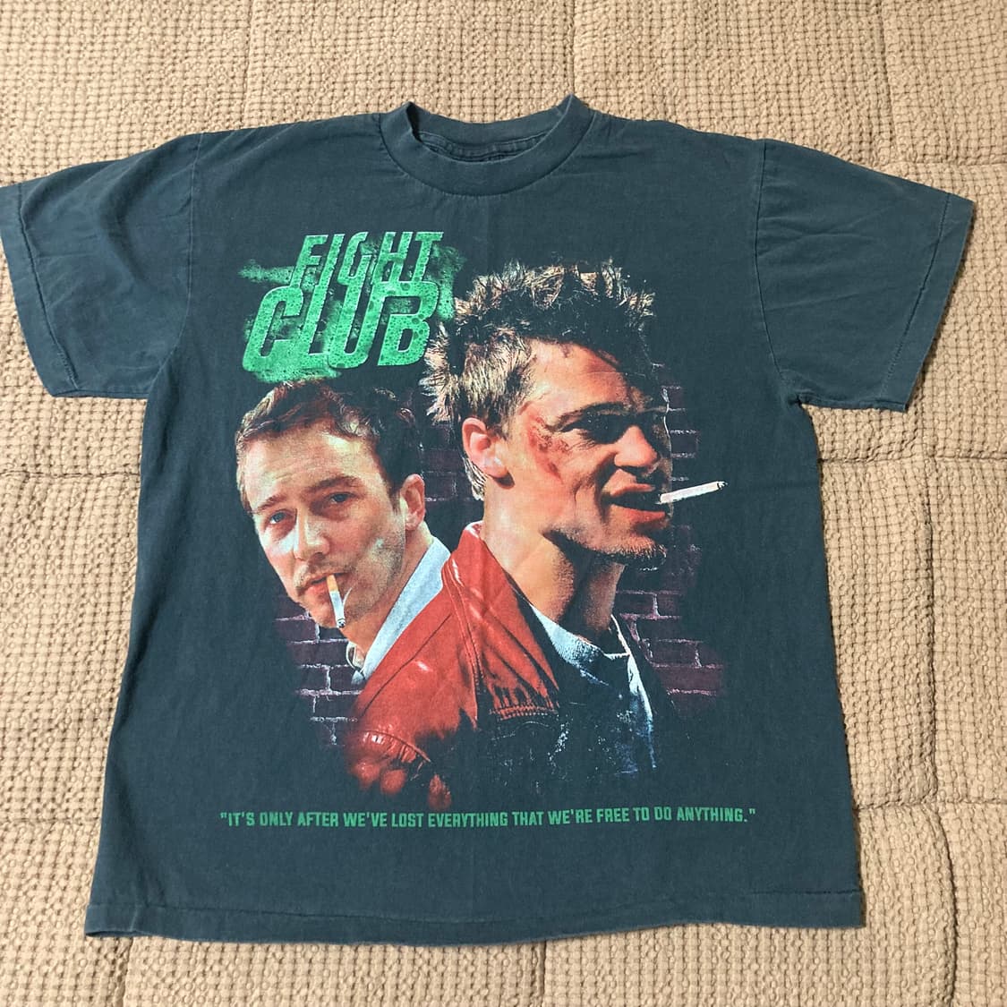 파이트클럽 빈티지 티셔츠 상품이미지1