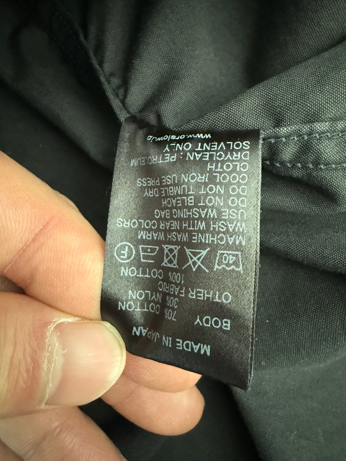 orslow 오어슬로우 m65 피쉬테일 개파카 블랙 3사이즈 노수선 상품이미지3