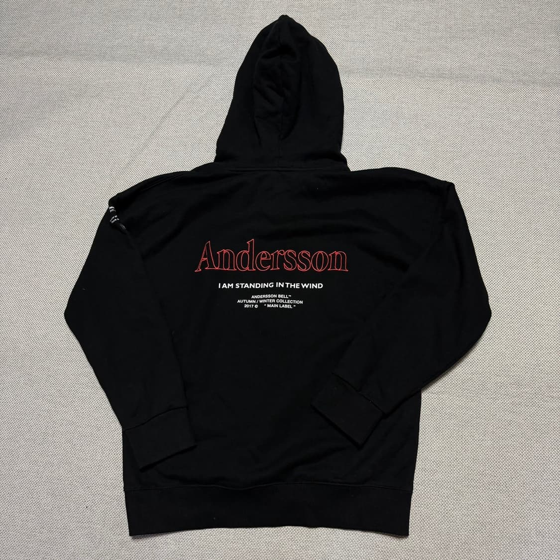앤더슨벨 17fw 빅로고 후드티 상품이미지6
