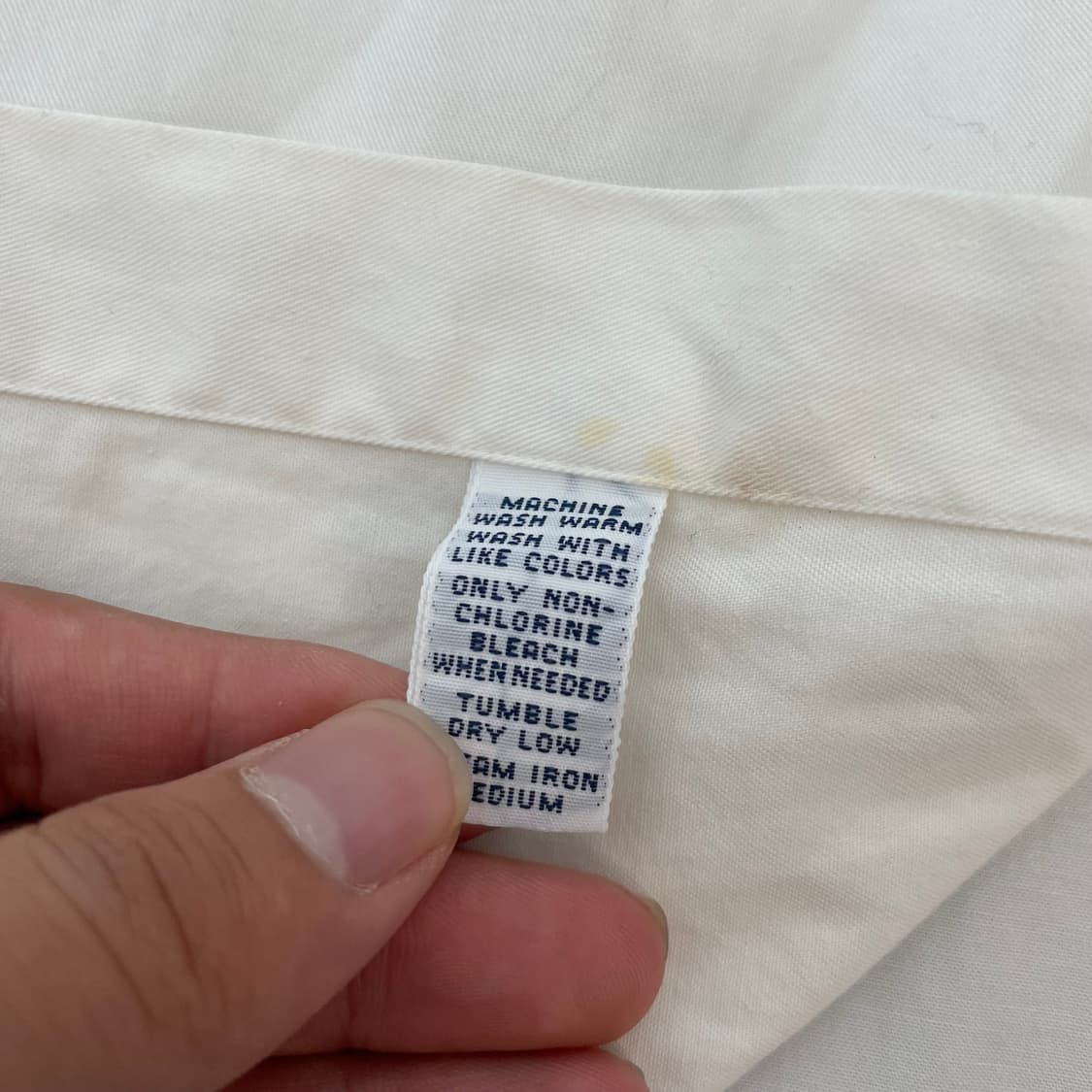 폴로랄프로렌 포니 화이트 오버사이즈 셔츠 상품이미지6