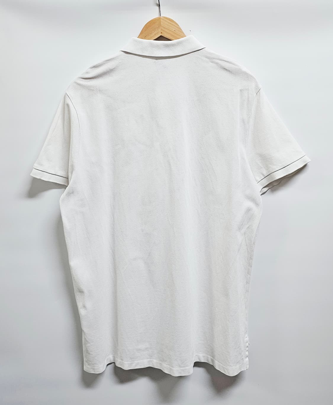 폴로 랄프로렌 화이트 반팔 카라티 L 상품이미지2