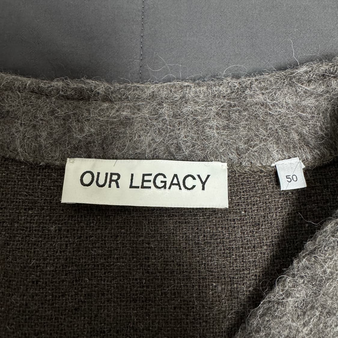 아워레가시 몰 그레이 모헤어 가디건 50 사이즈 상품이미지3