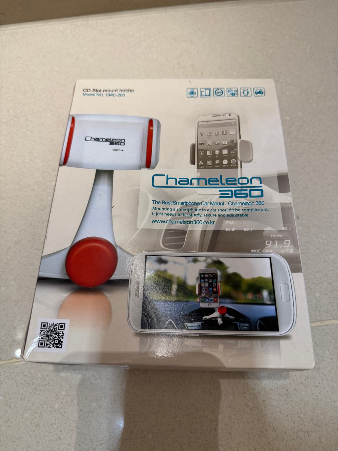 (풀박새상품미개봉.정가24,000) 카멜레온360 차량용 핸드폰 거치대 상품이미지7