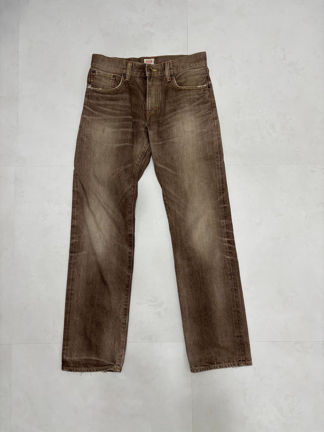 에드윈 워싱 데님 팬츠 상품이미지5