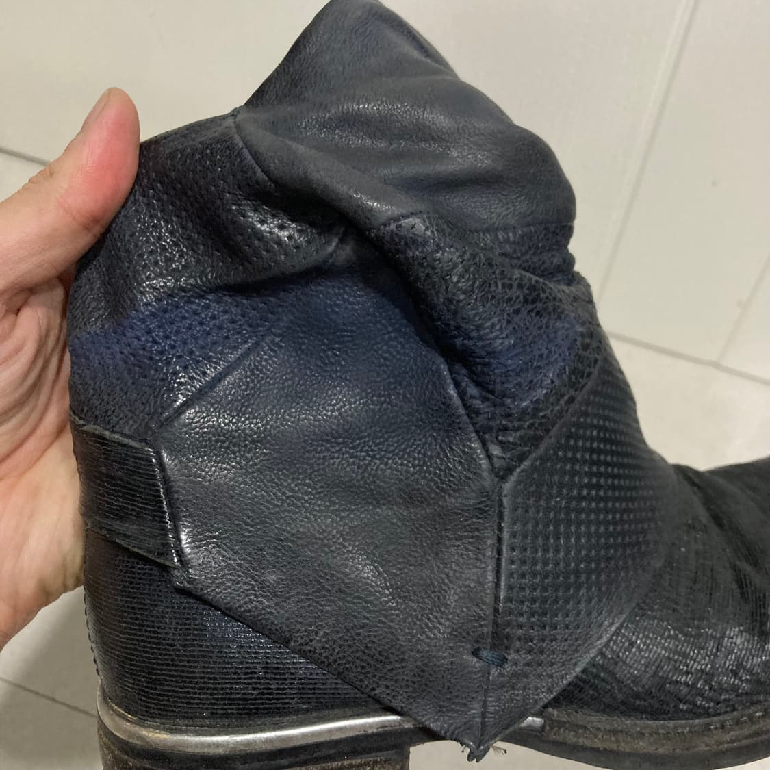 A.S.98 컷오프 드레이프 부츠 상품이미지5