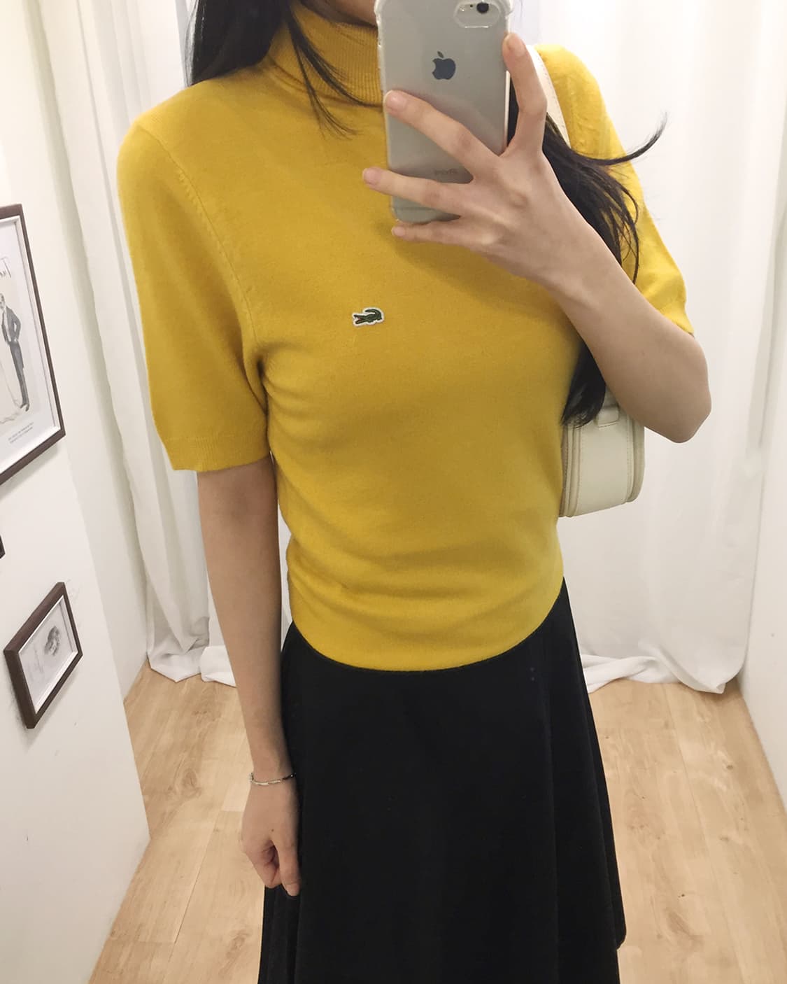 Women Lacoste Short Sleeve Knit 95 상품이미지1