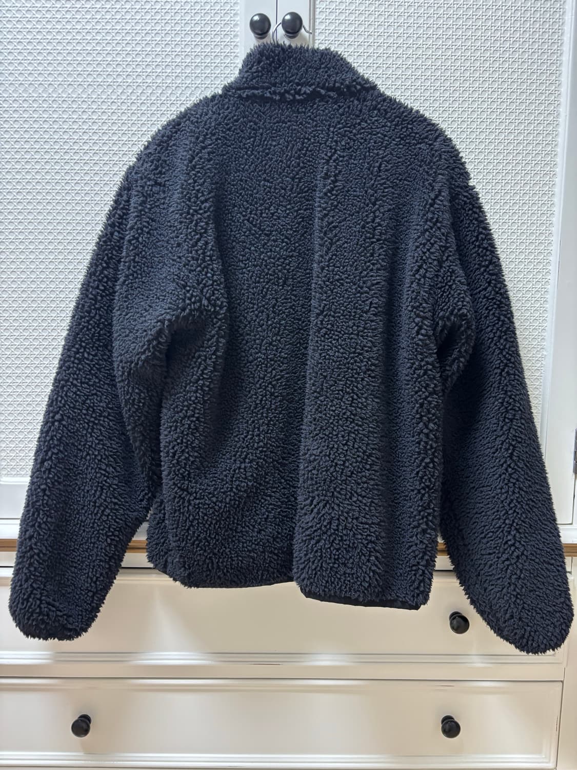 스투시 쉐르파 리버시블 자켓 후리스 블랙 S사이즈 상품이미지3