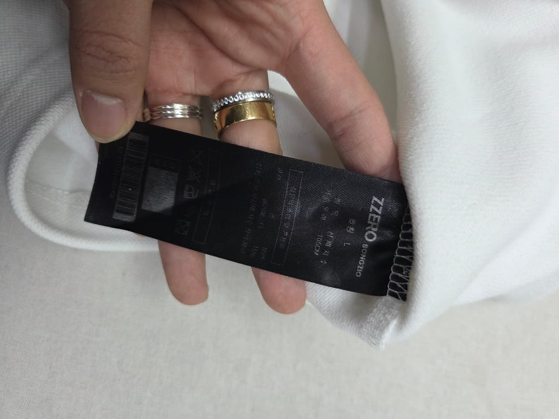 송지오 지제로 반팔 반집업 L 상품이미지5