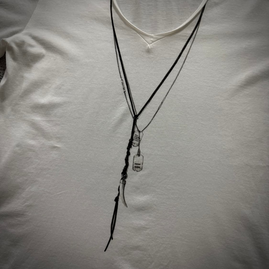 Neil barrett necklace t shirt 상품이미지3