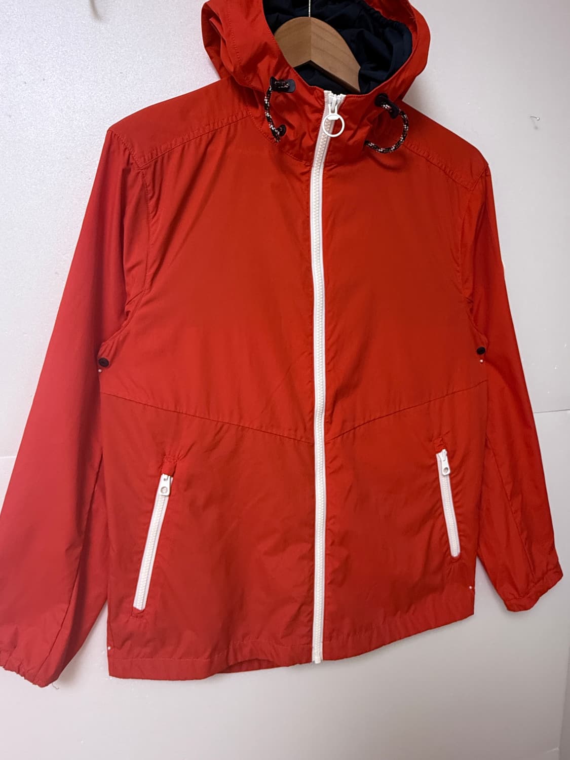 🧡팀버랜드 Timberland 후드 바람막이 자켓 다홍S 🧡 상품이미지2