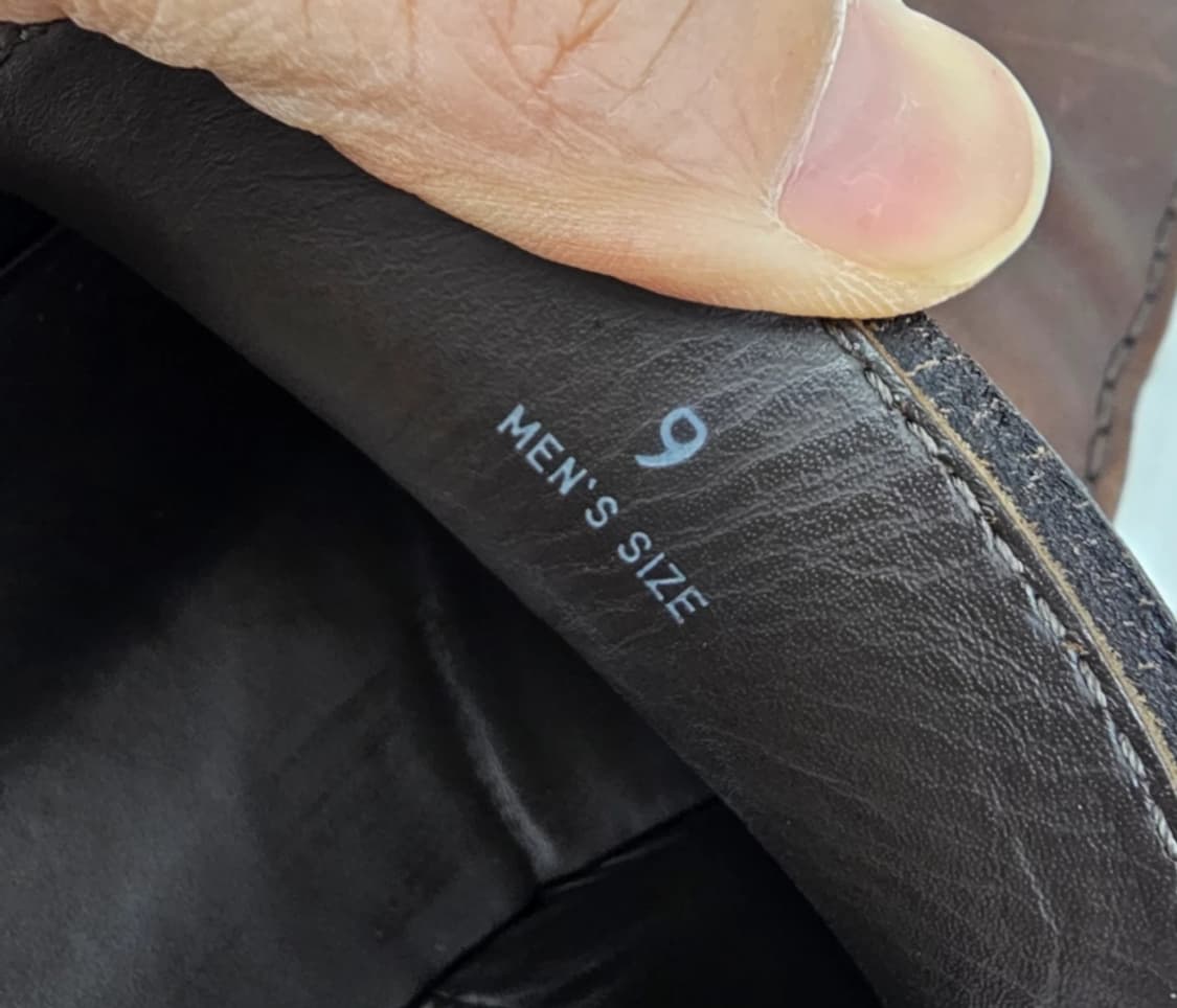 토즈 남성 브라운 가죽 로퍼 9사이즈 상품이미지9