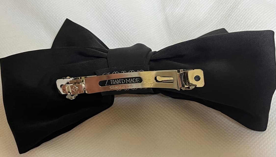 블랙 자동 헤어핀 새제품 상품이미지4