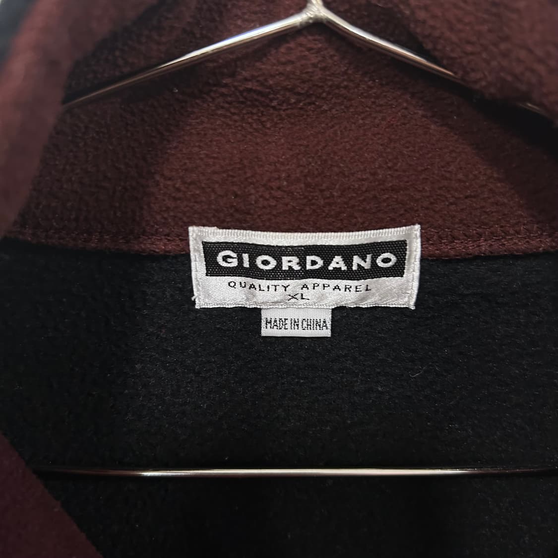 지오다노 하이넥 스트링 경량 플리스 자켓 상품이미지3