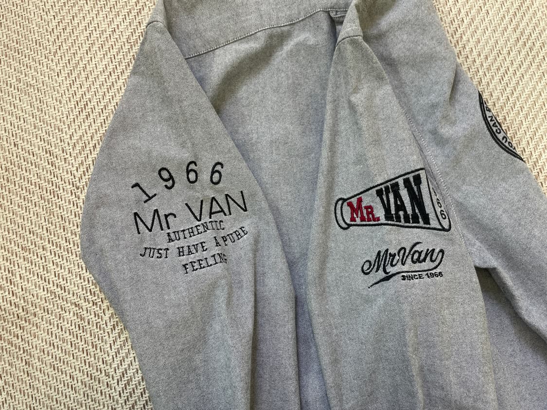 00s van 반 1966 프레피 아이비 서츠  J03983 상품이미지6