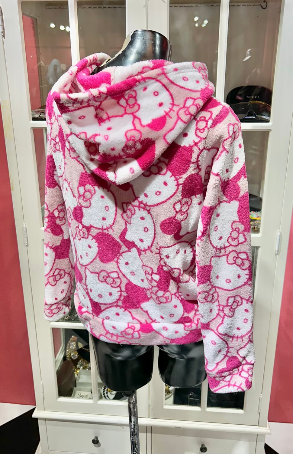 Hello kitty pattern hoodie 헬로키티 패턴 후드티 상품이미지2