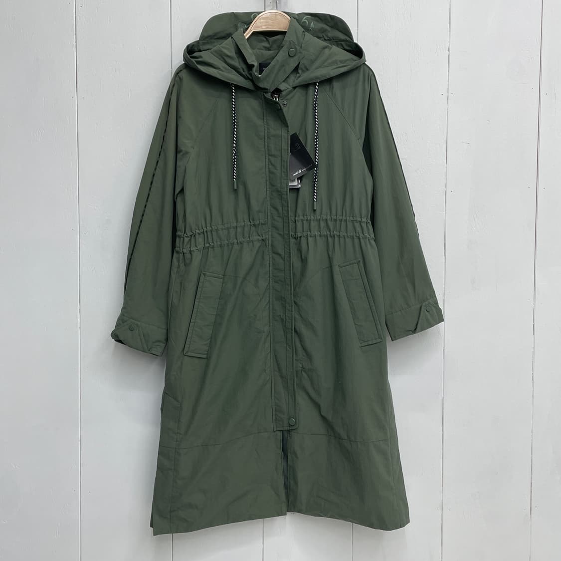 에고이스트(EGOIST) 후드 스트링 롱 야상 점퍼 상품이미지2