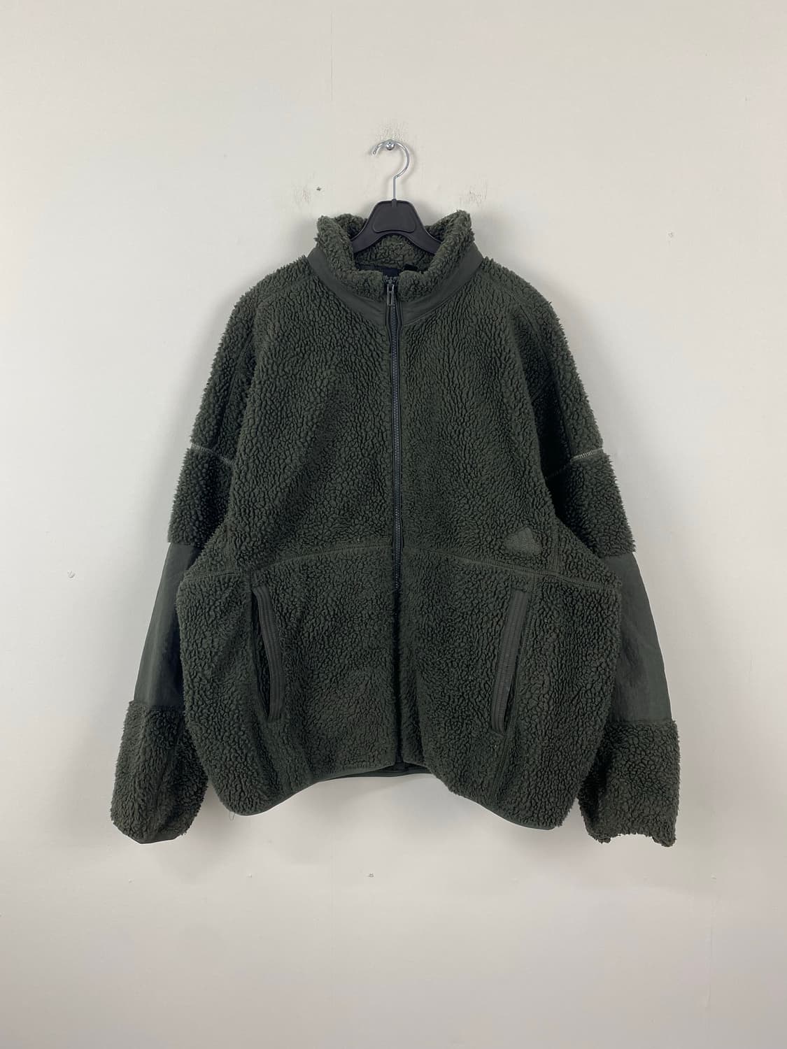 아디다스 오버핏 뽀글이 집업 자켓 L 상품이미지1