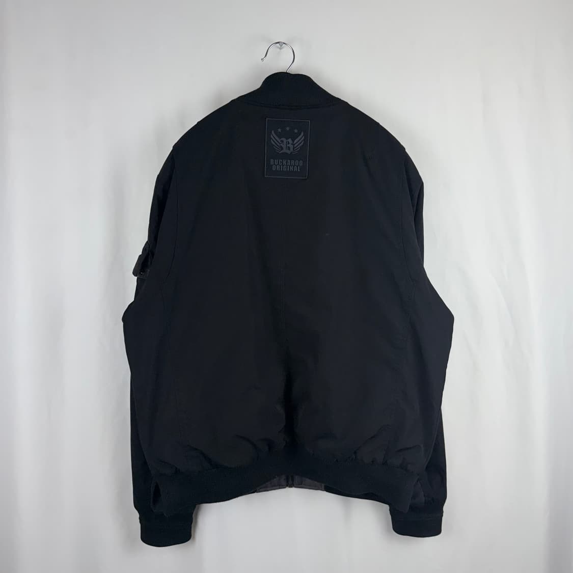 (XL) 버커루 리버시블 항공점퍼 블랙 상품이미지4