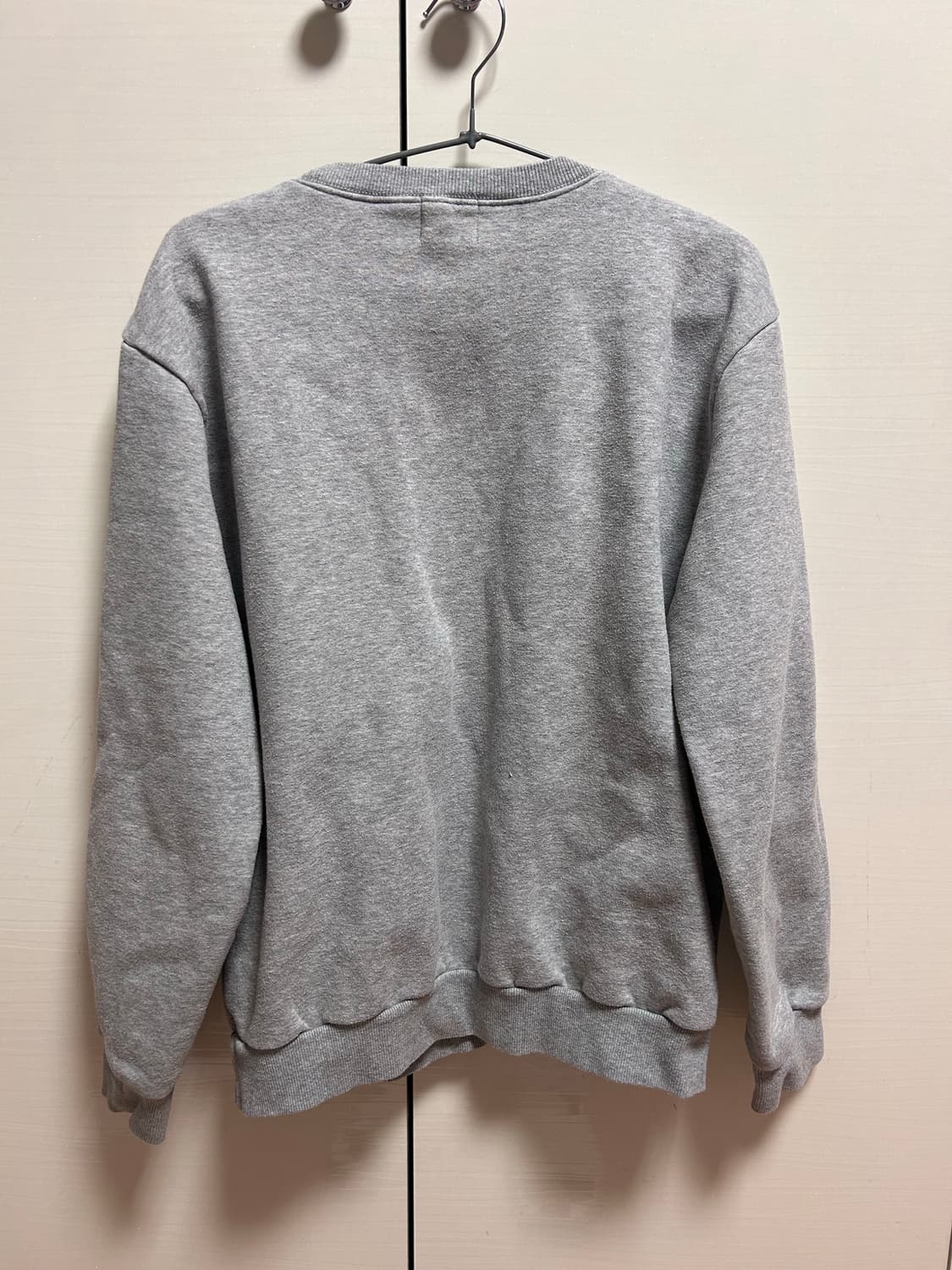 아미 스몰하트 맨투맨 L 회색 상품이미지3