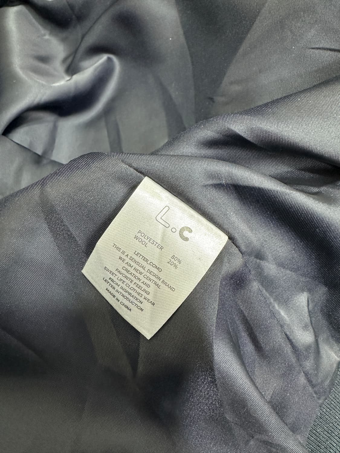 레테르코모 빅 어워드 스타디움 울 바시티 자켓 블랙 XL 상품이미지5