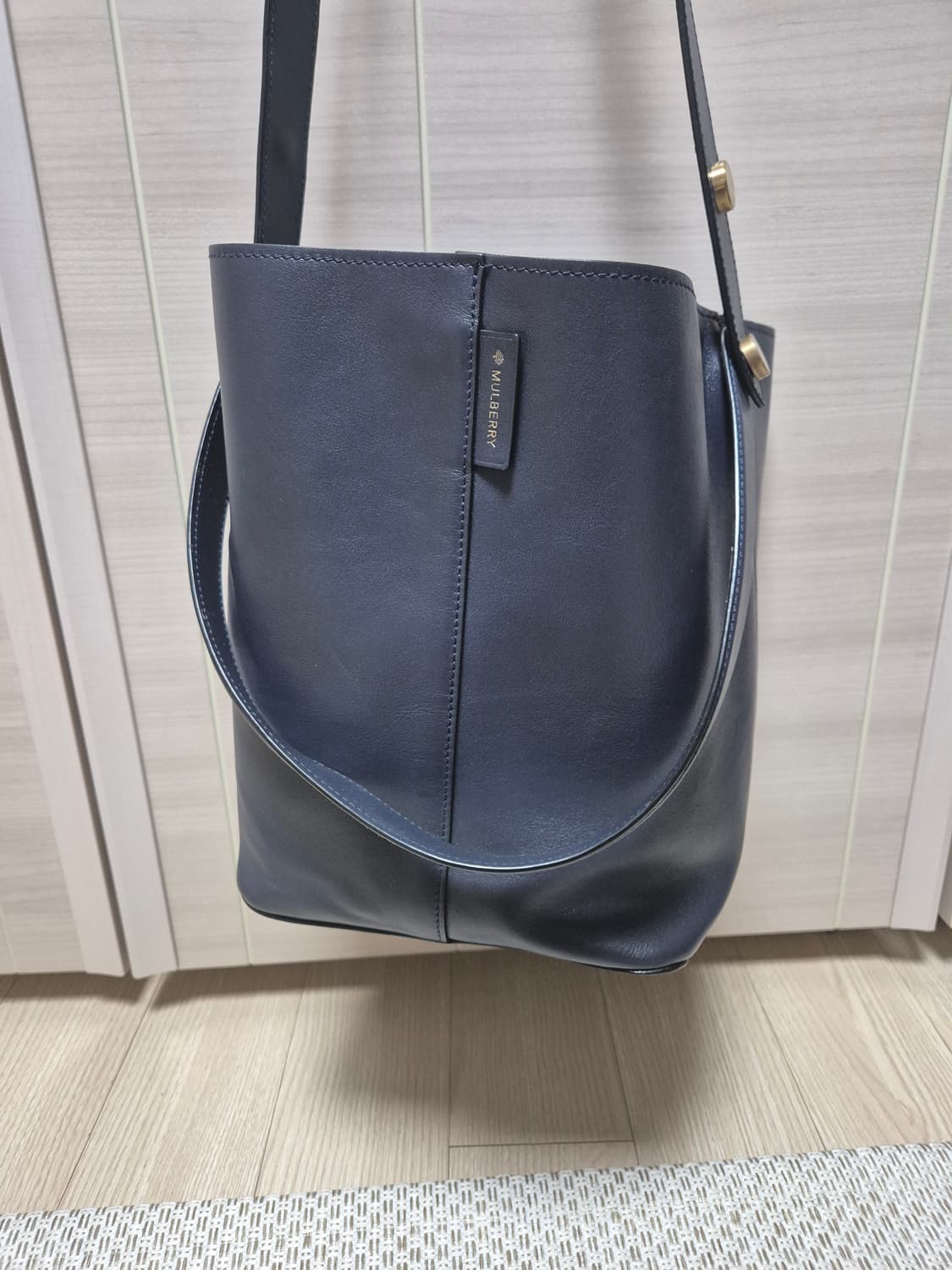 (정품) 멀버리 카이트 스몰  토트백 크로스백 원통백 버킷백 상품이미지4