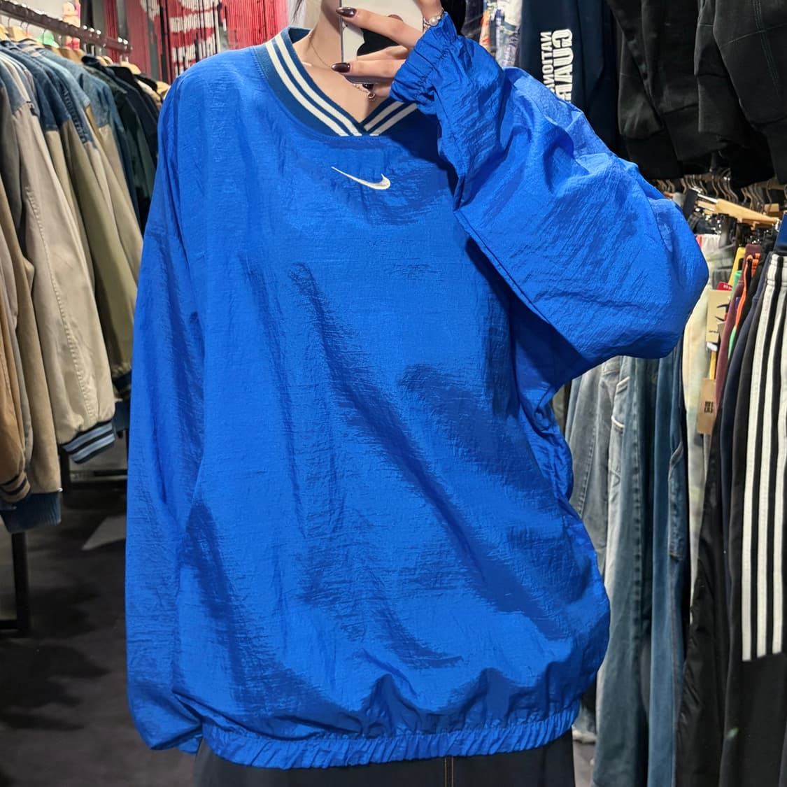 [IM] Nike 나이키 스우시 웜업 블루 상품이미지3