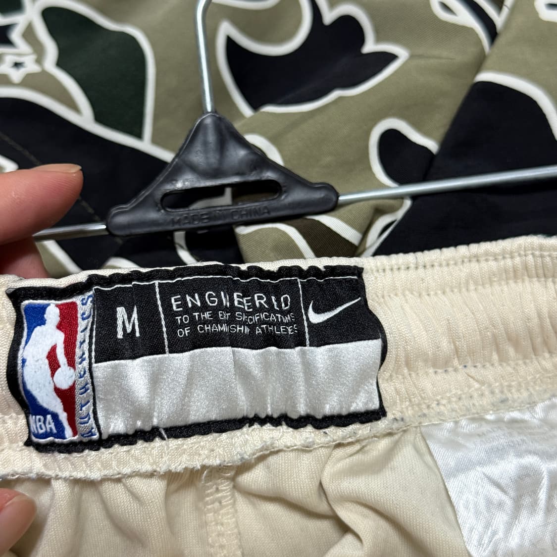 Nba x 나이키 올드스쿨 배색 멀티 디테일 바스켓볼 쇼트 팬츠 상품이미지7
