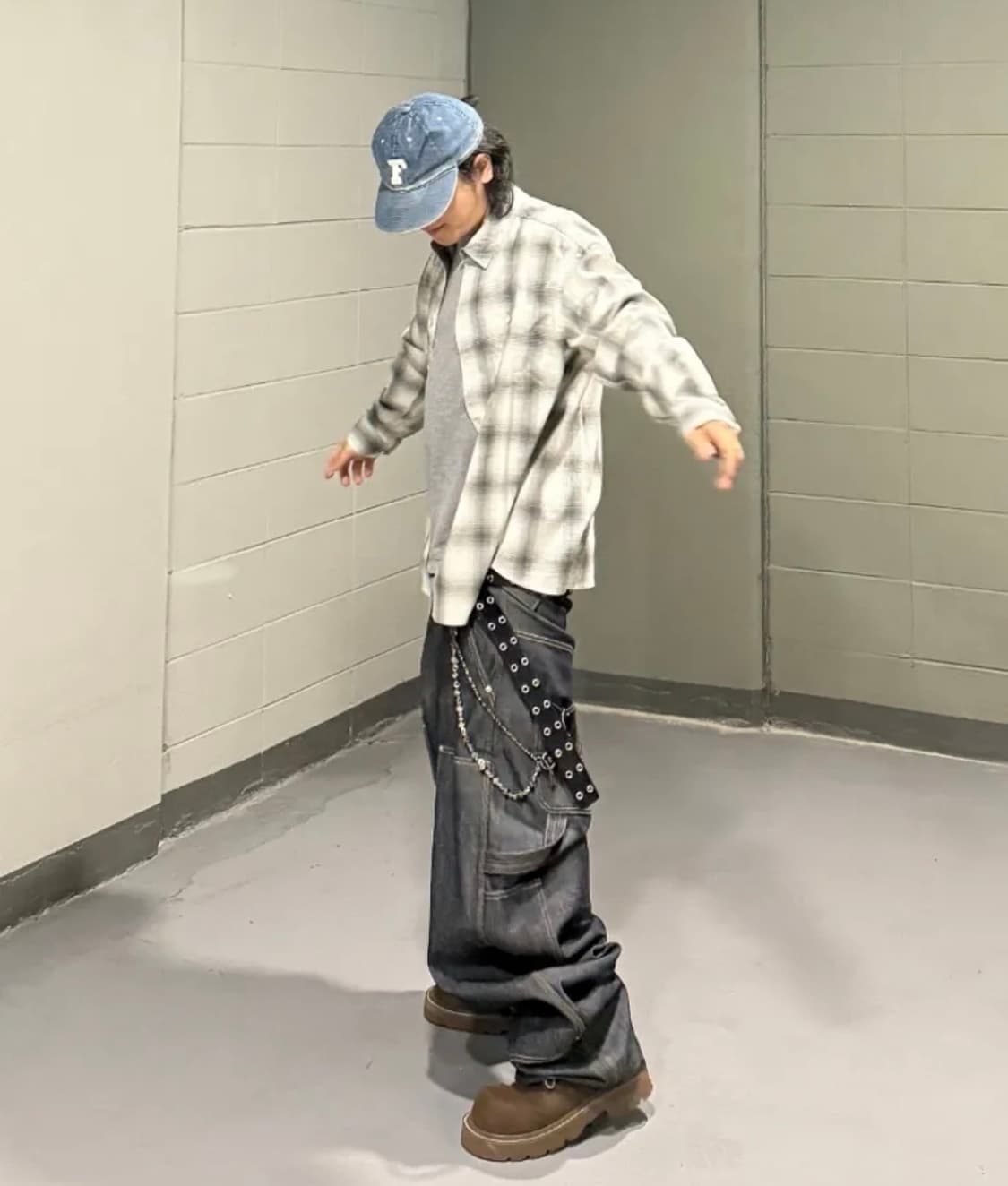 2사이즈[GRAILZ X KOIN SEOUL] 카펜더데님 인디고 상품이미지3