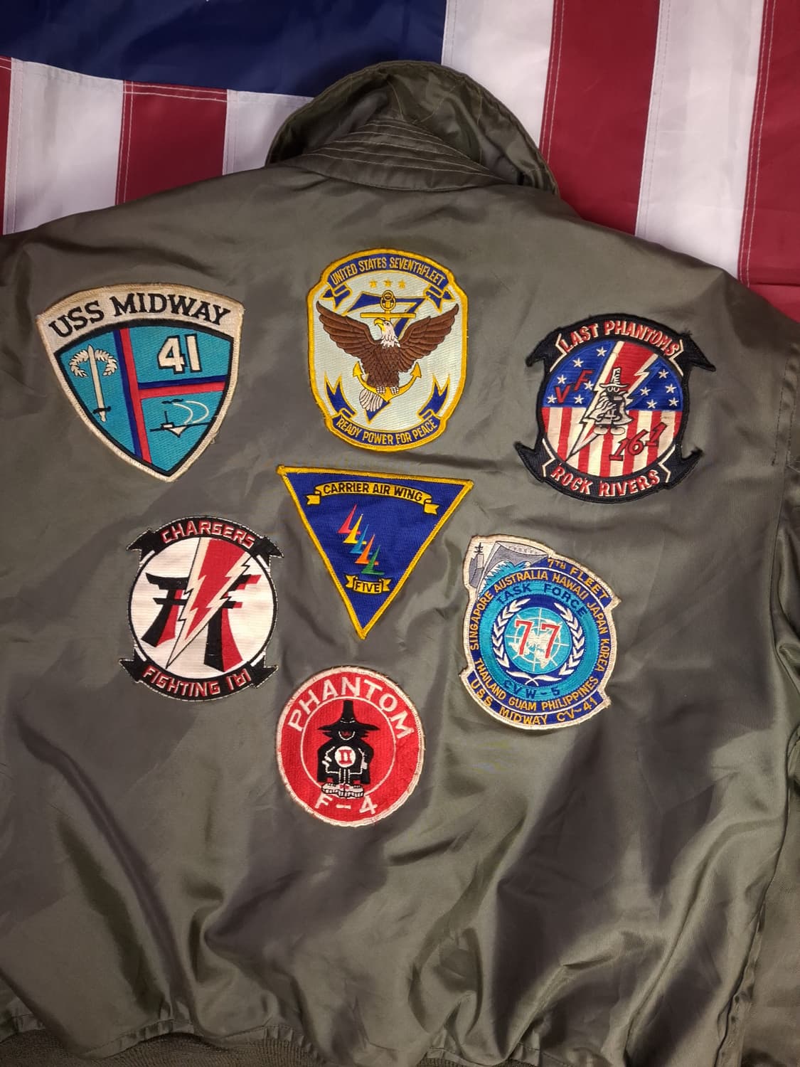 오리지날 미공군 지급용 CWU-45/P 노맥스 항공자켓 상품이미지2