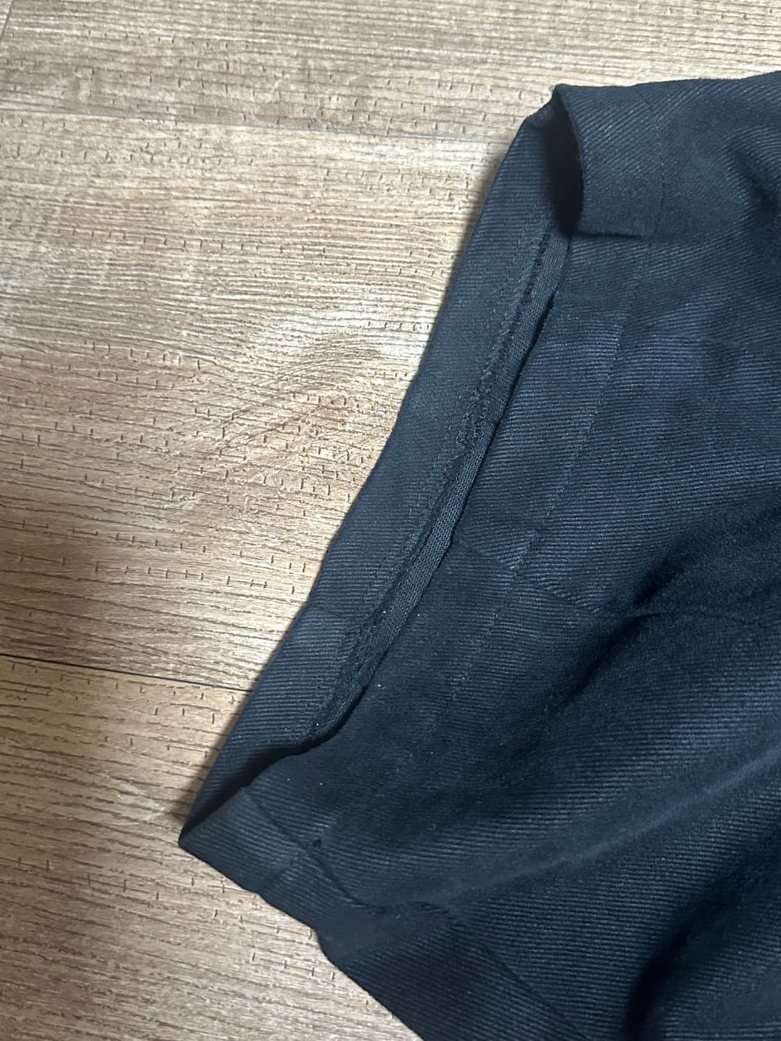 아이필럭키 점보 다트 와이드 배기팬츠 블랙 m 상품이미지4