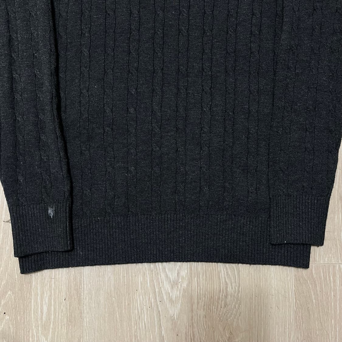 비버리힐즈폴로클럽 꽈배기 니트 M/95 상품이미지5