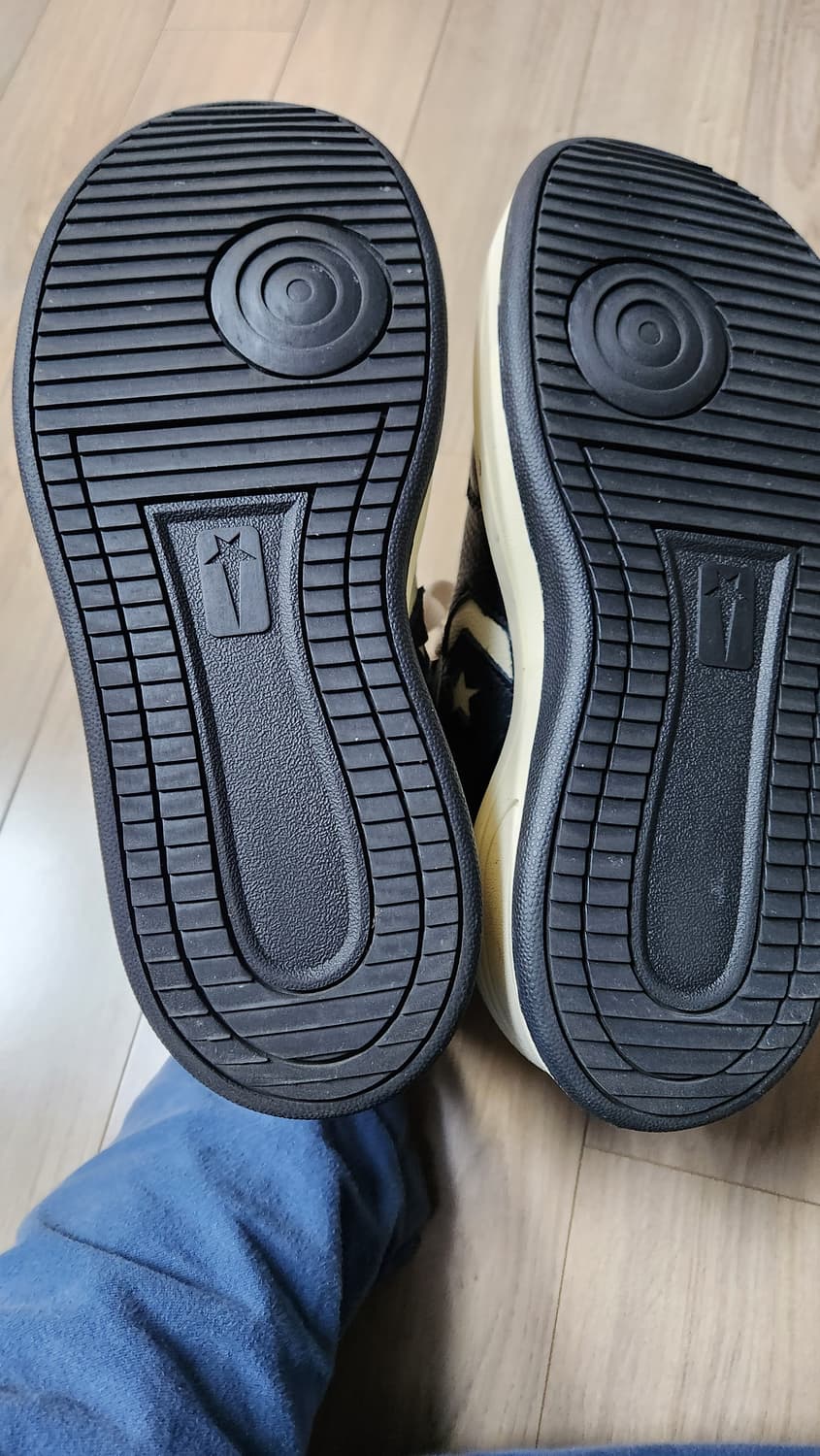 컨버스 x 다크쉐도우 터보웨폰 블랙 크림 상품이미지6