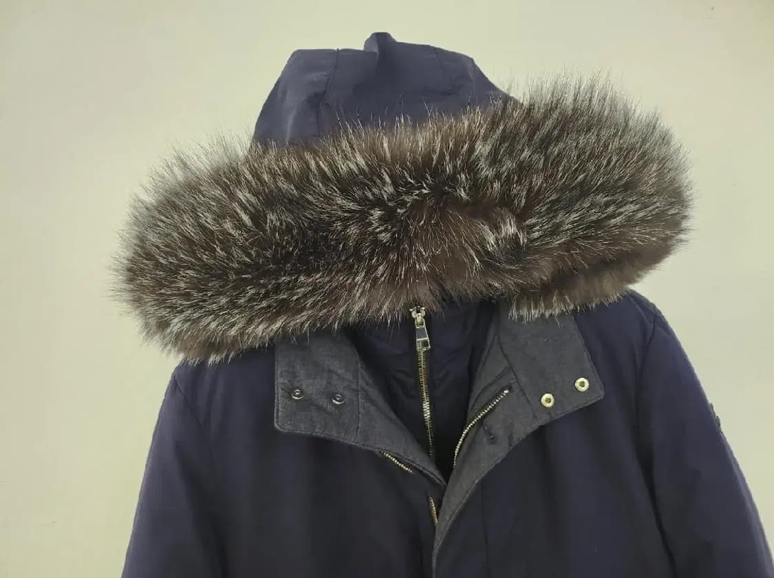 로가디스 구스다운 퍼 여우털 상품이미지2