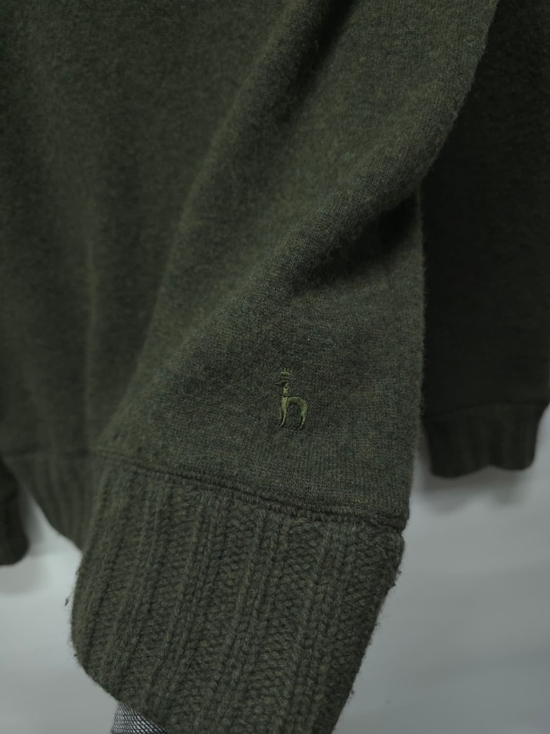 헤지스 단추 카라 울니트 ( 남성100 ) 상품이미지5