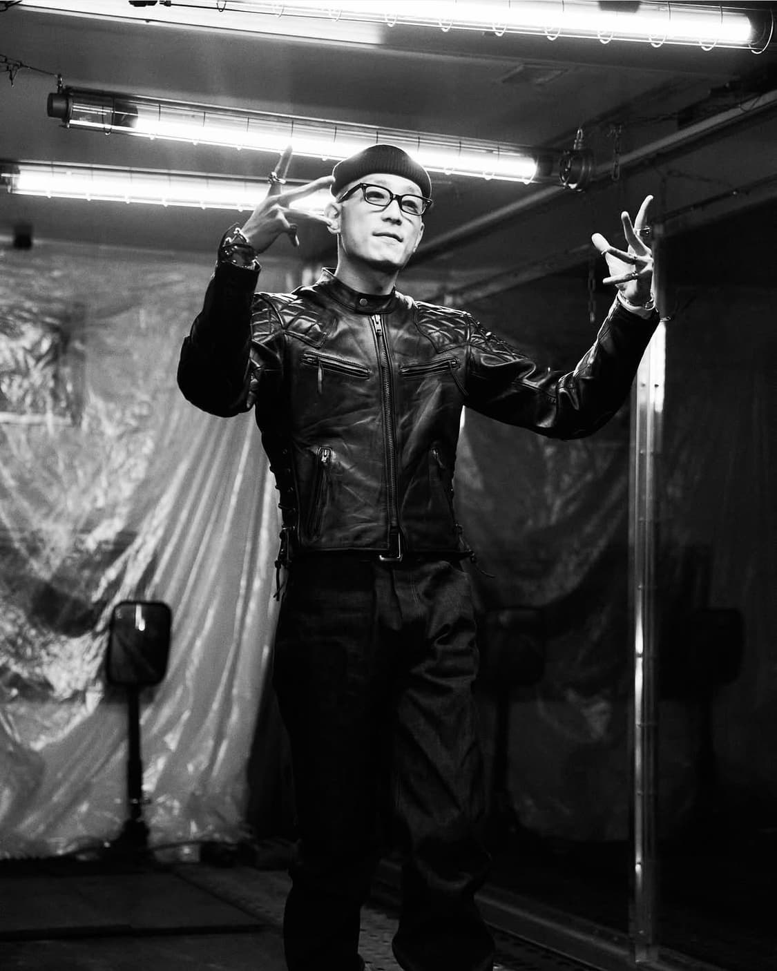 [LL] 박성진 카도야 레더자켓 상품이미지1