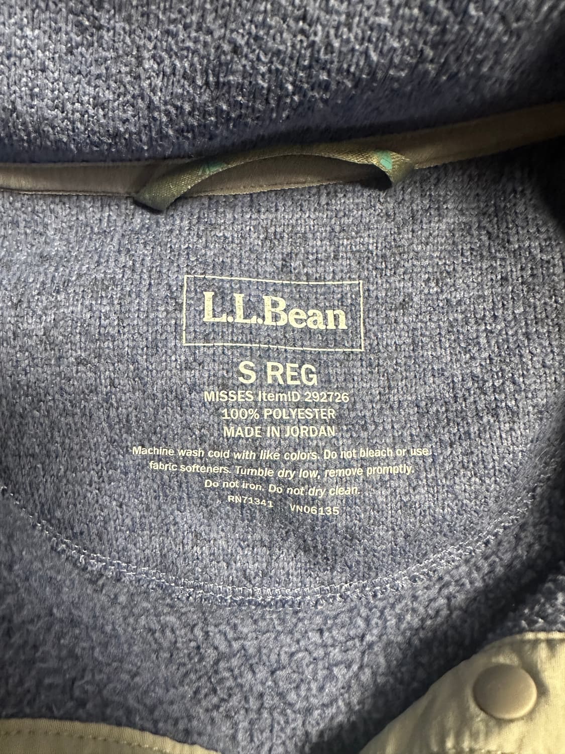 엘엘빈 LL Bean 플리스 후리스 신칠라 여자 s사이즈 상품이미지3
