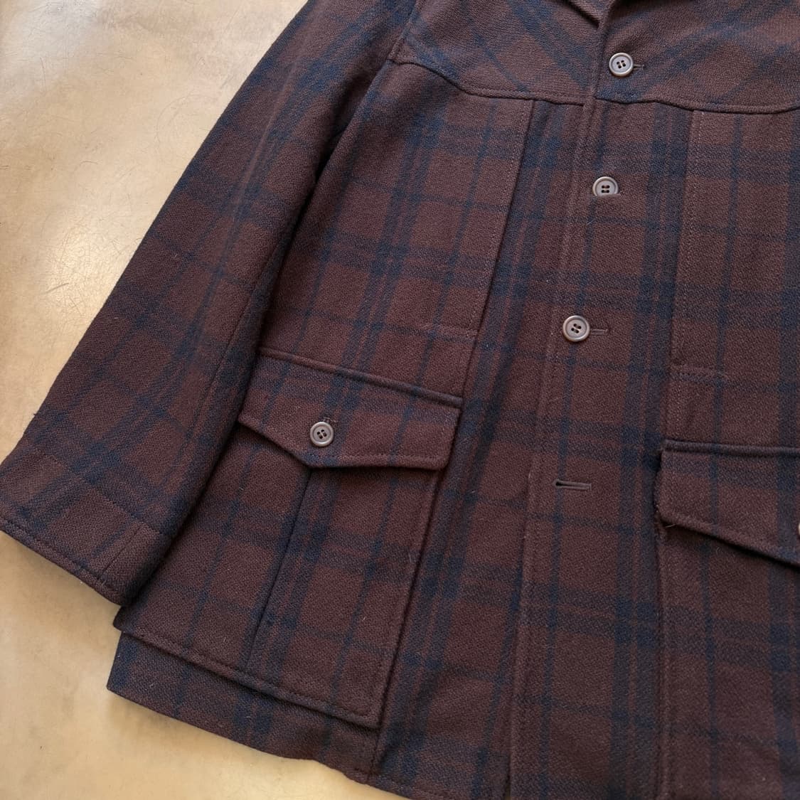 KAKA BY 카즈타카 카토 울혼방 코트 자켓 XL 상품이미지3