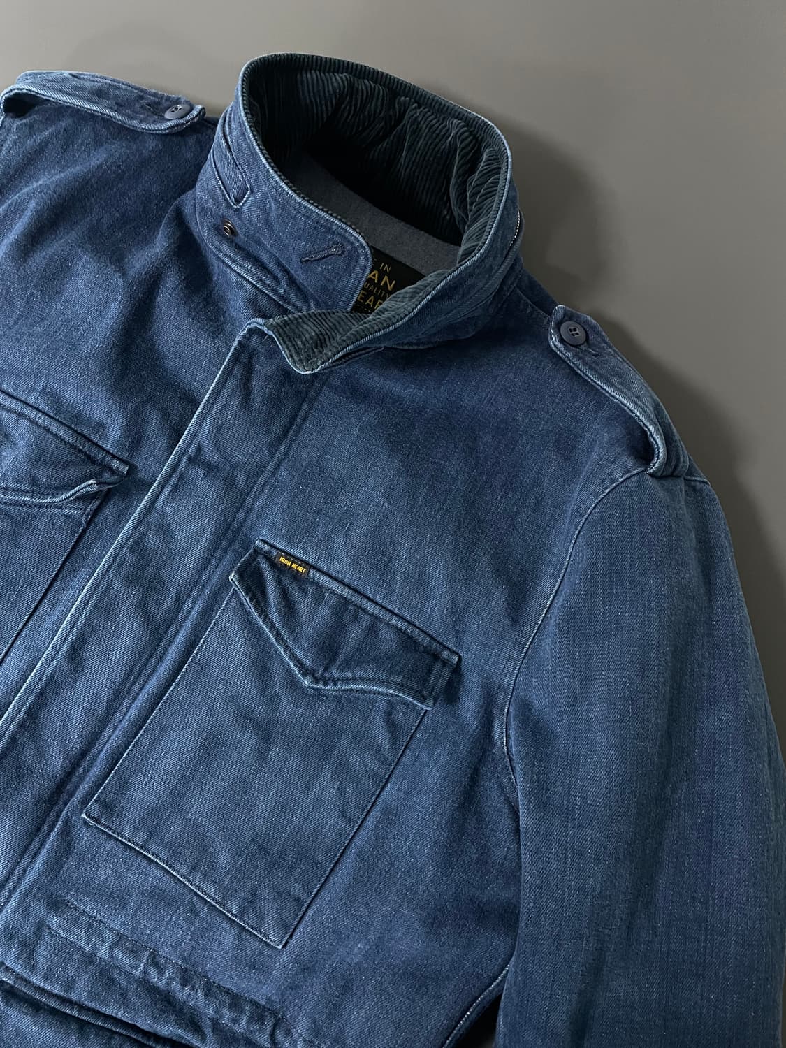 [L] IRON HEART 아이언하트 데님 필드 자켓 상품이미지3