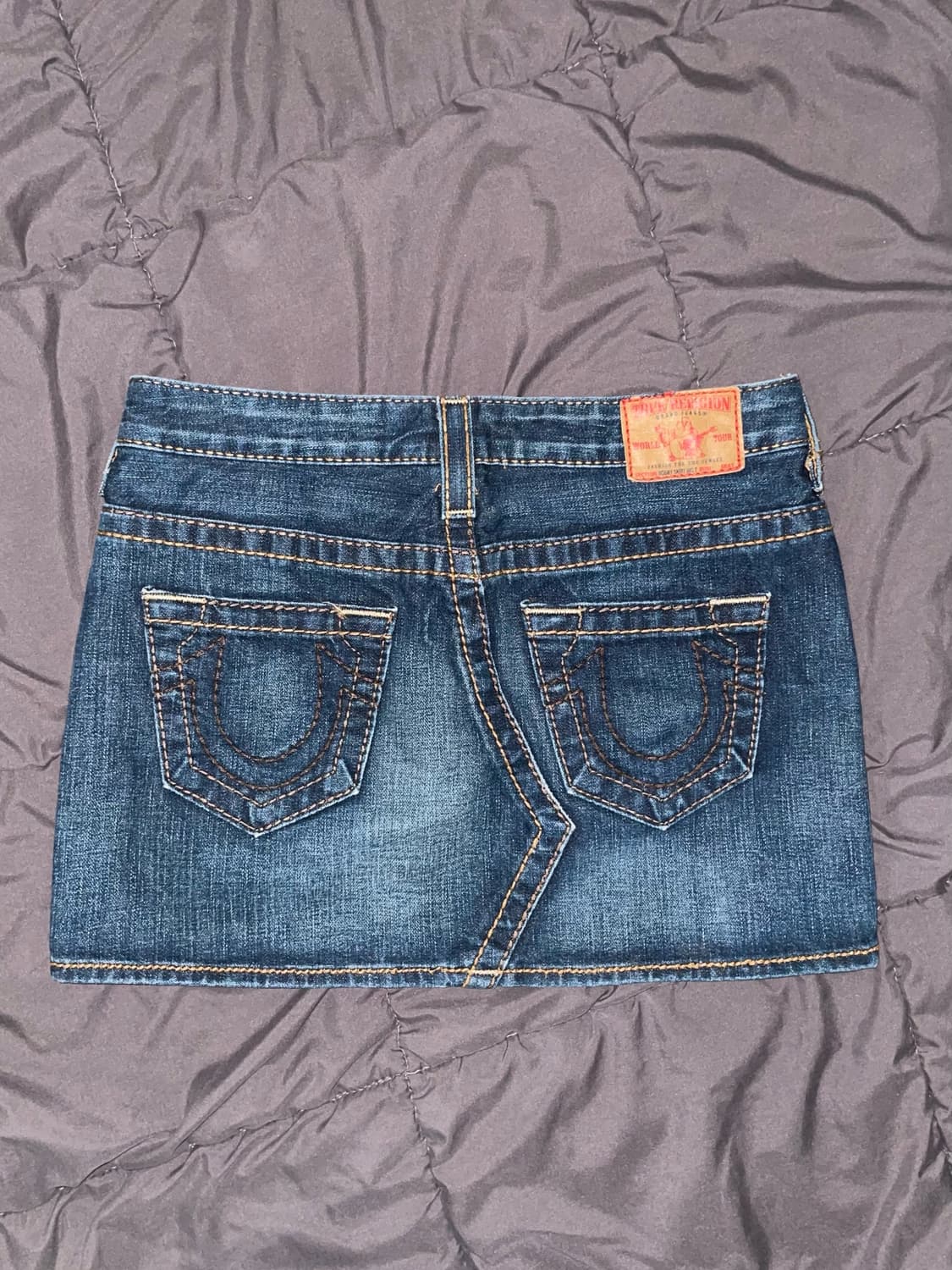 트루릴리전 데님 스커트 상품이미지2