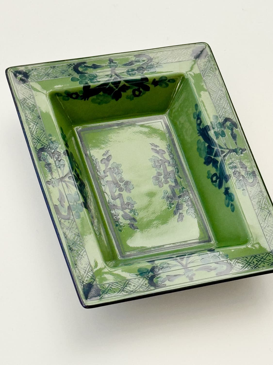 미사용 / Ginori 지노리1735 오리엔트 체인지트레이 말라카이트 상품이미지1