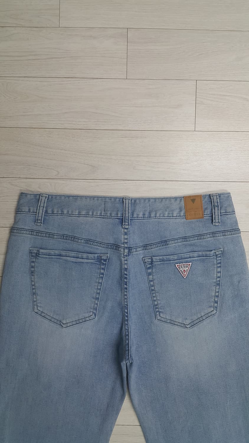 게스 스판 스카이블루대님 32인치 338번  상품이미지8
