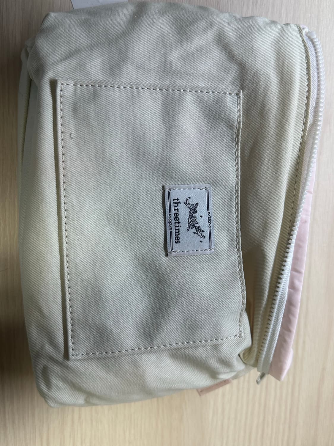 쓰리타임즈 베베 파우치 핑크 상품이미지5