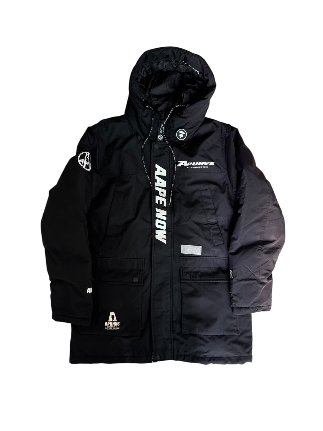 Aape 미디 로고 패딩 상품이미지6