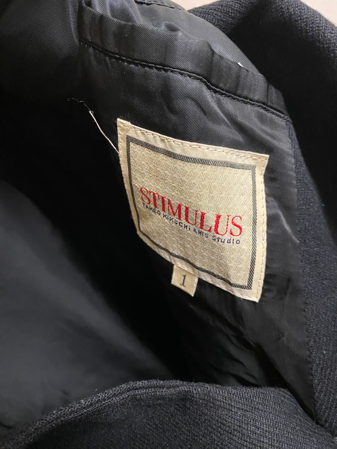 90's TAKEO KIKUCHI stimulus 2way coat 상품이미지9